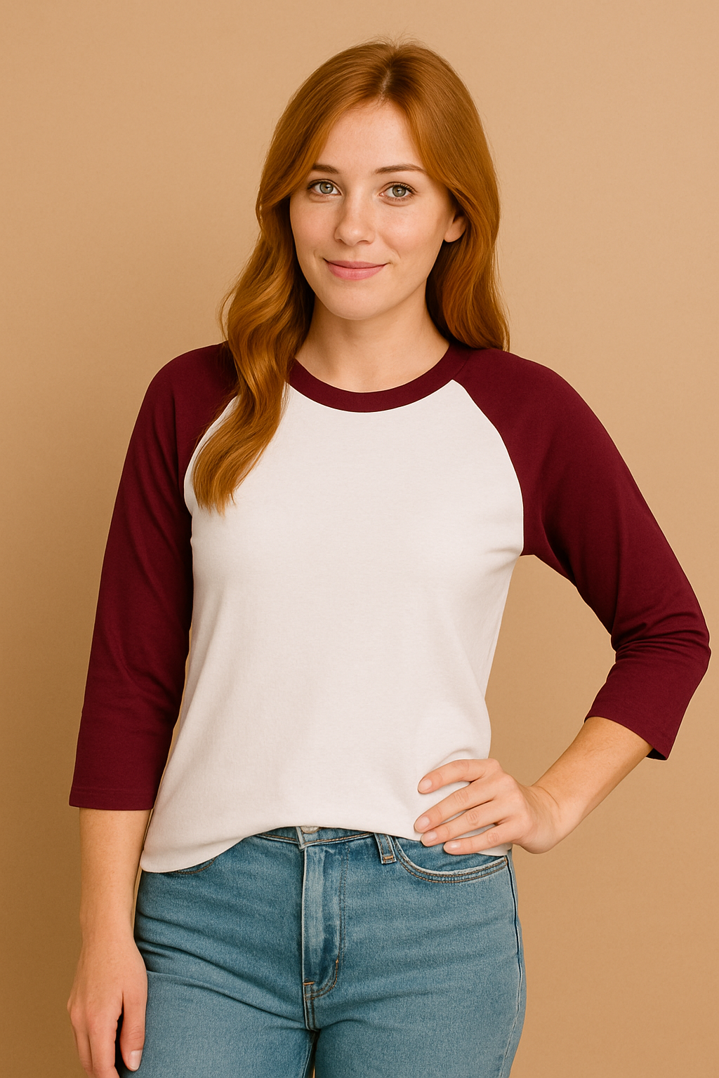 100% Cotton Baseball Tee