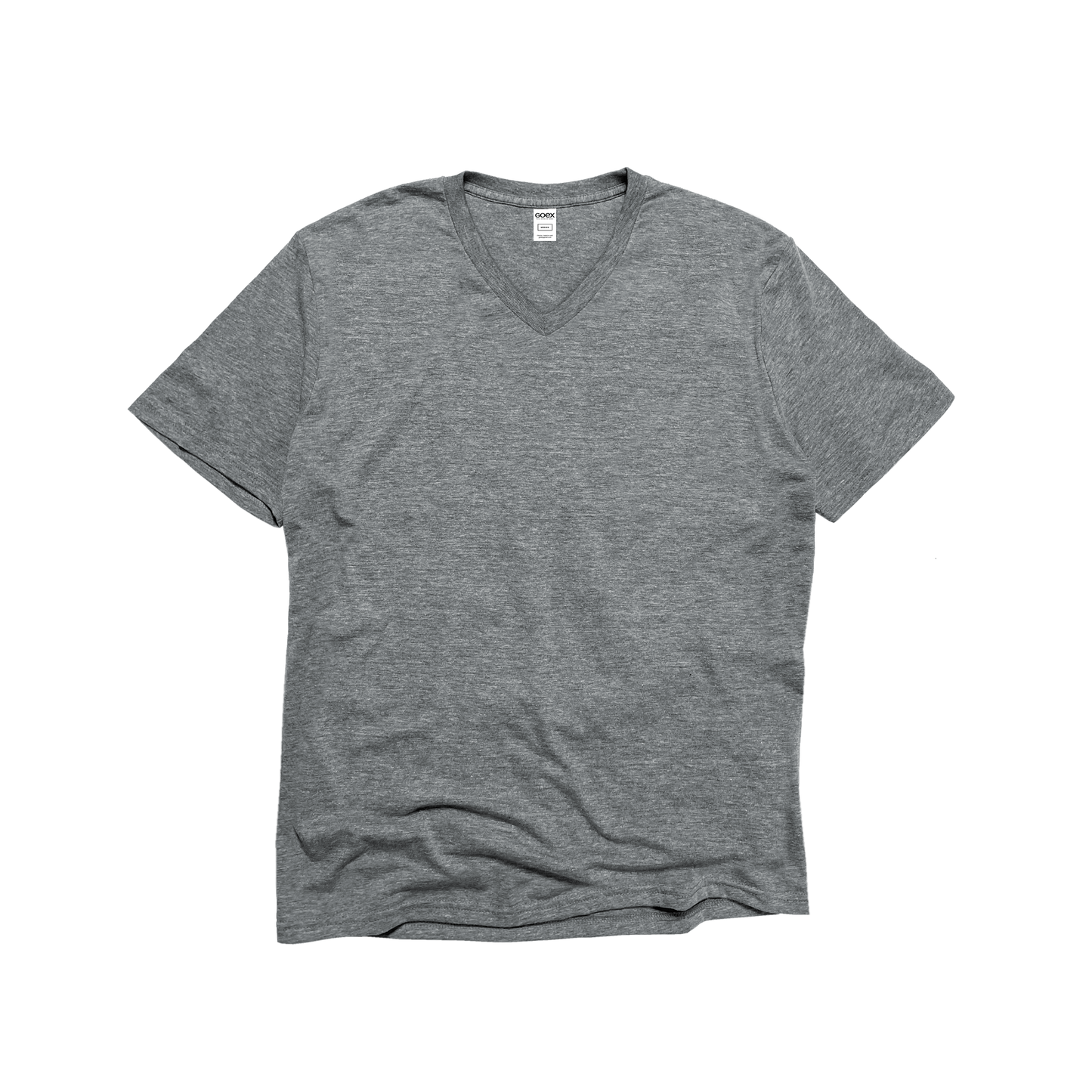 GOEX Unisex Eco-Triblend Short Sleeve V-Neck Tee