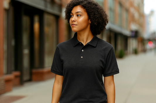 GOEX Unisex Eco-Triblend Polo