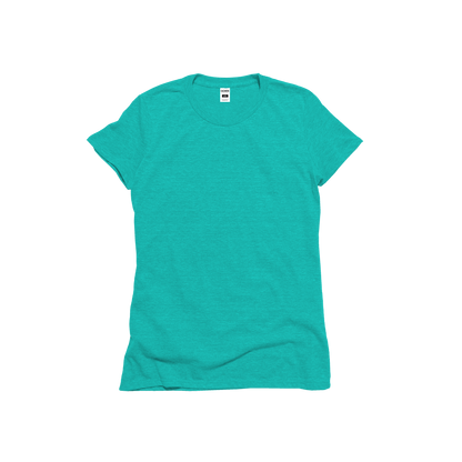 Ladies Eco-Triblend Short Sleeve Tee (Fashion Colors)