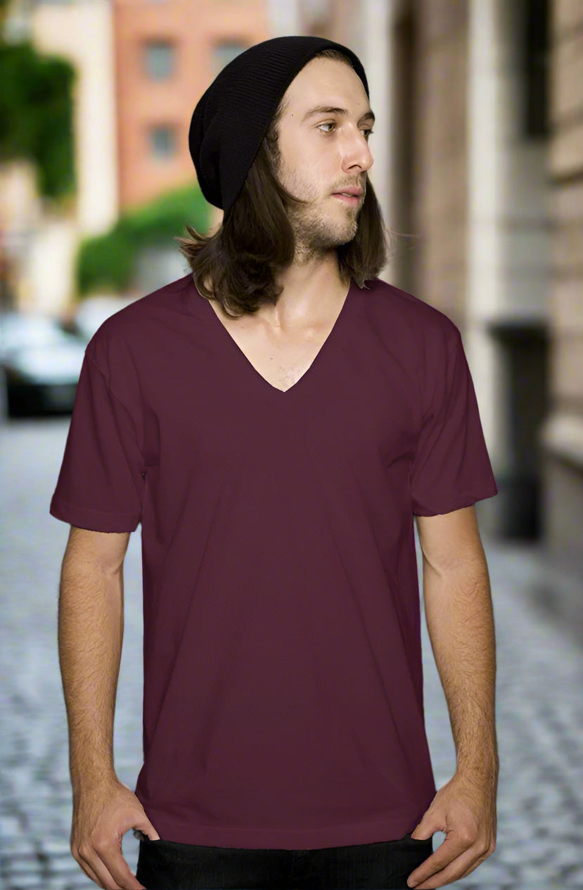 V Neck Pocket Tee