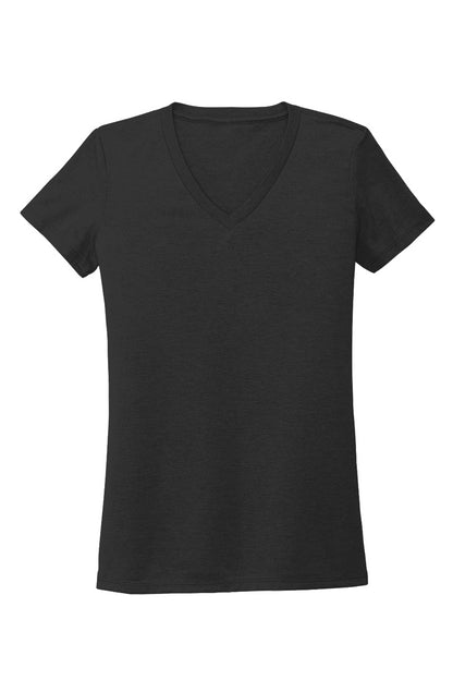 Womens Tri Blend V Neck Tee