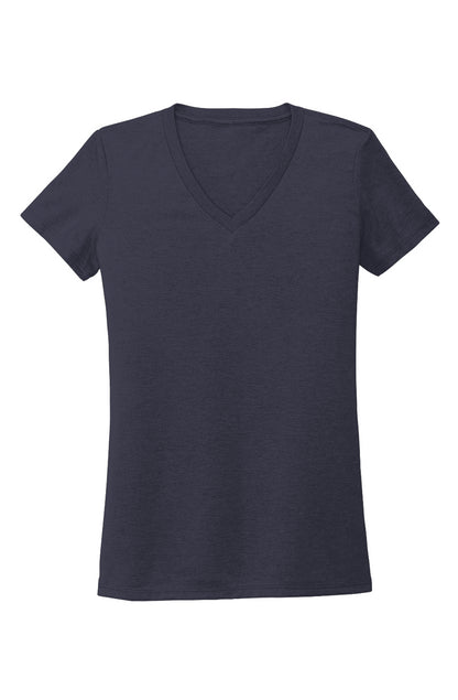 Womens Tri Blend V Neck Tee