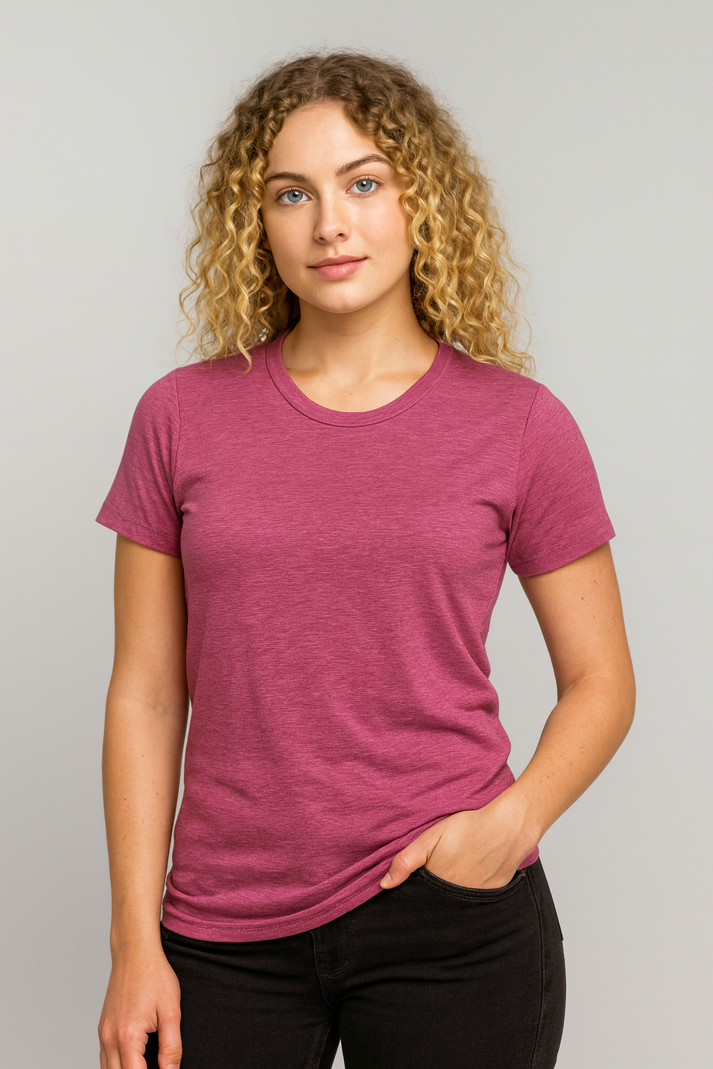 GOEX Ladies Eco-Triblend Short Sleeve Tee (Fashion Colors)