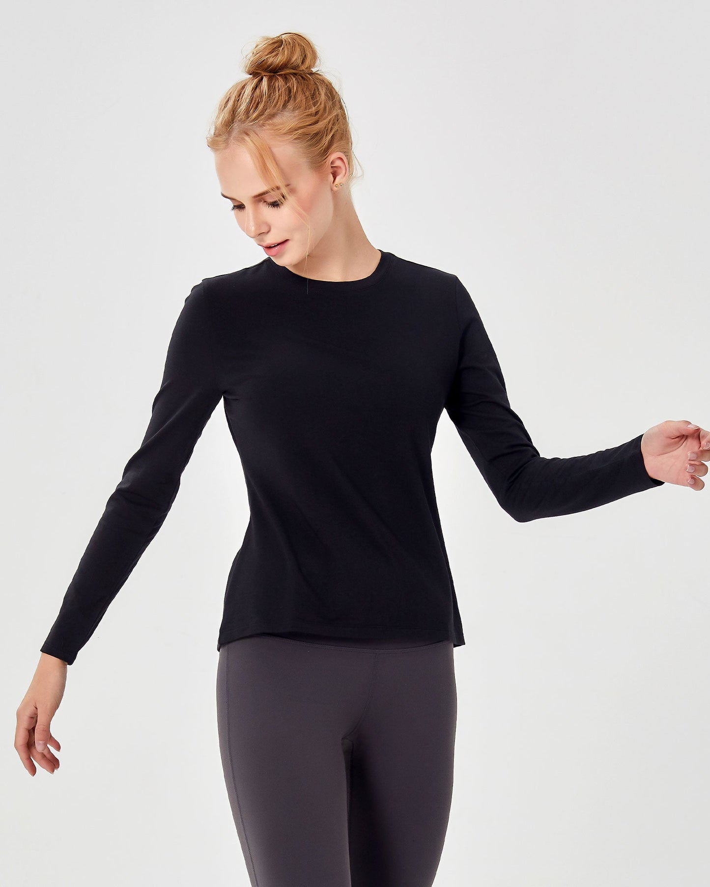 Pima Going Long Sleeve Top