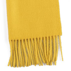 Solid Weave Brushed Alpaca Scarf