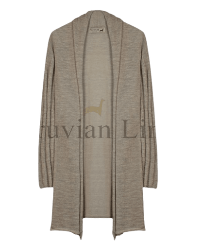 Brisa Alpaca Open Cardigan