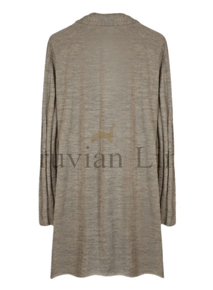 Brisa Alpaca Open Cardigan